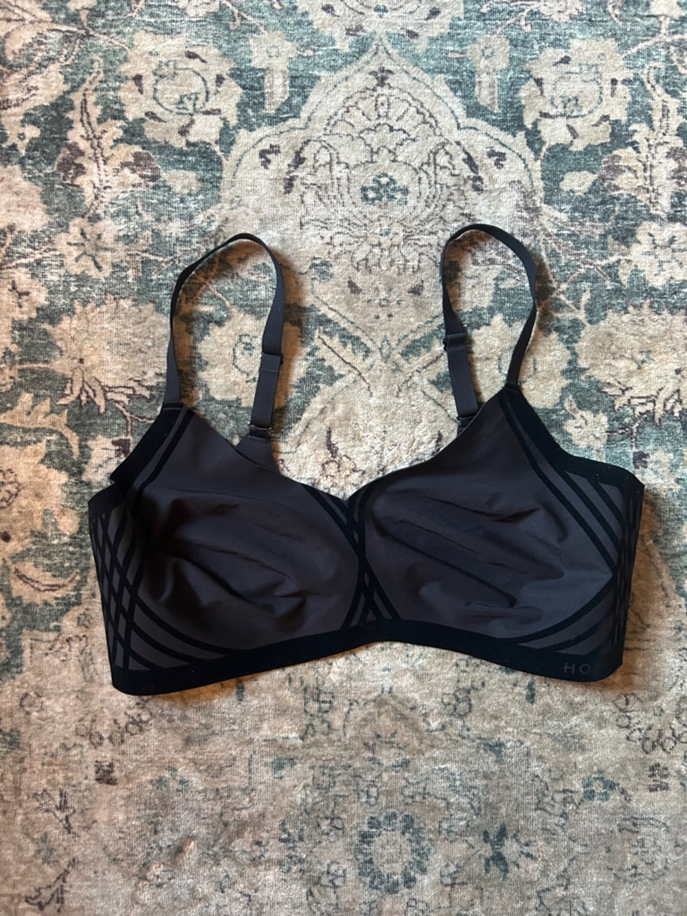 Honeylove Black Wireless Contour Bra